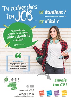 Affiche recrutement étudiant