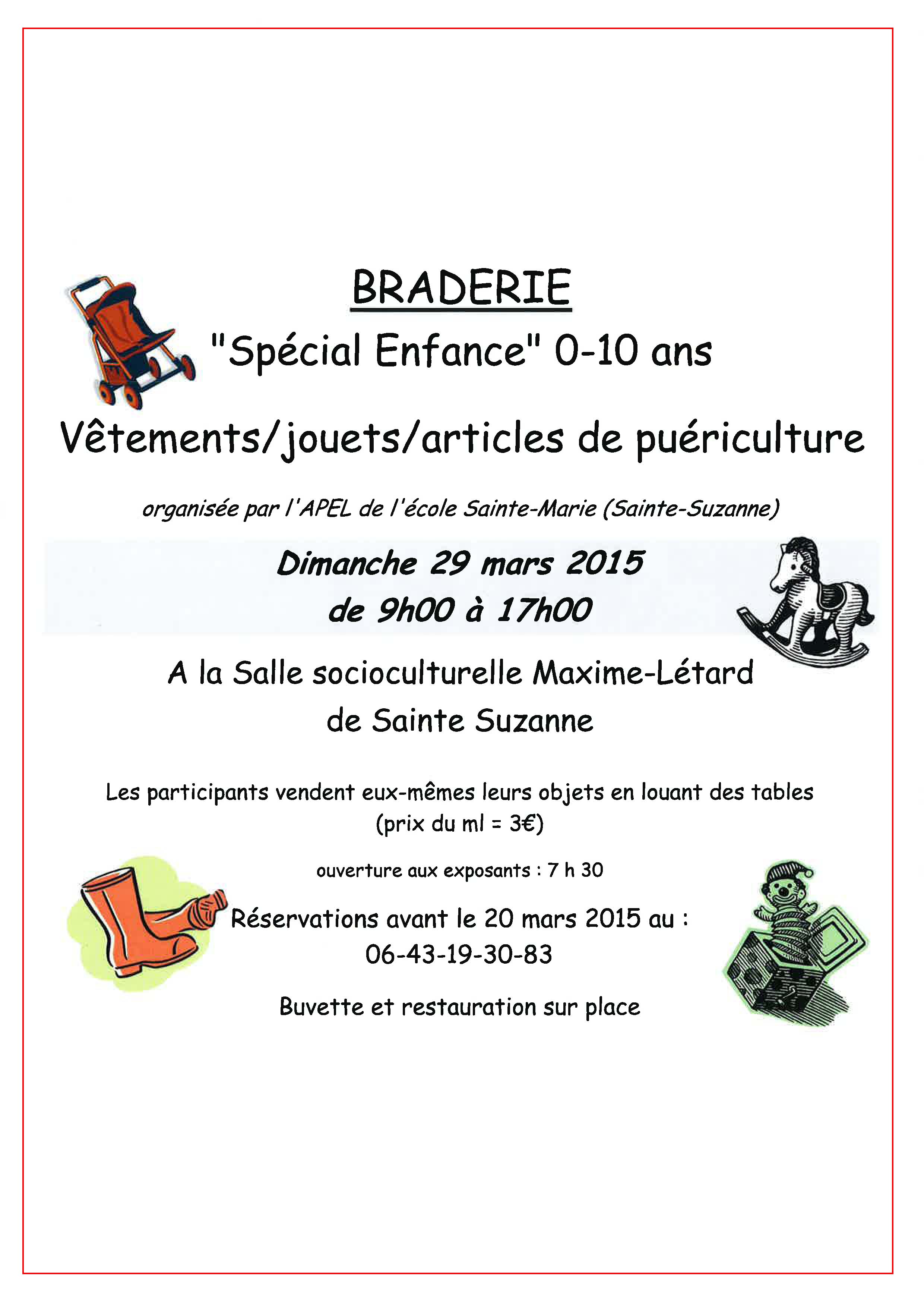 BRADERIE 2015