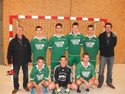 L'équipe de futsal du FC Charnie 