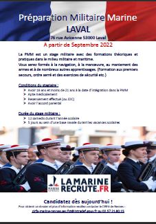 Préparation Militaire Marine