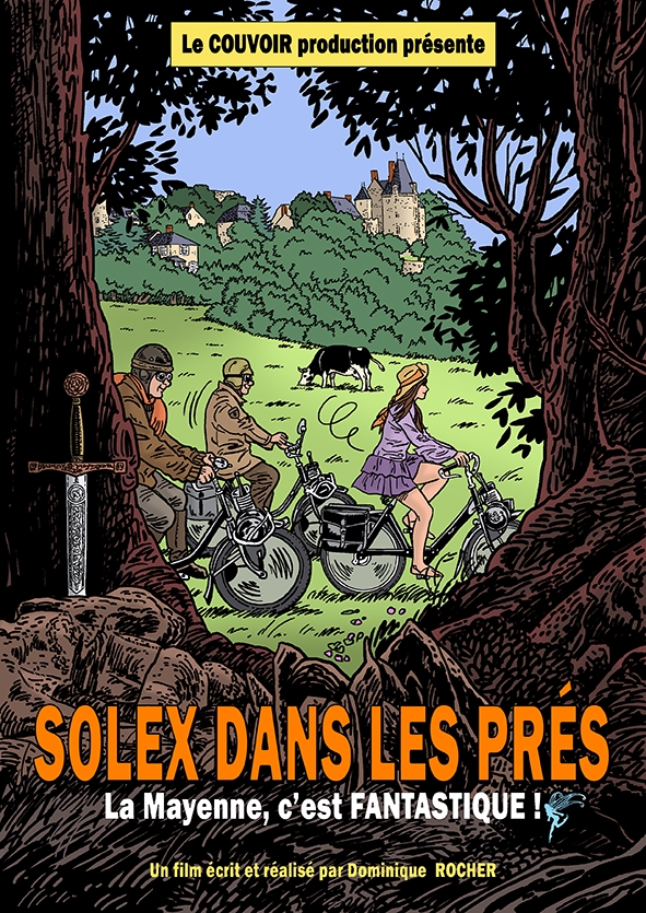 Solex dans les prés