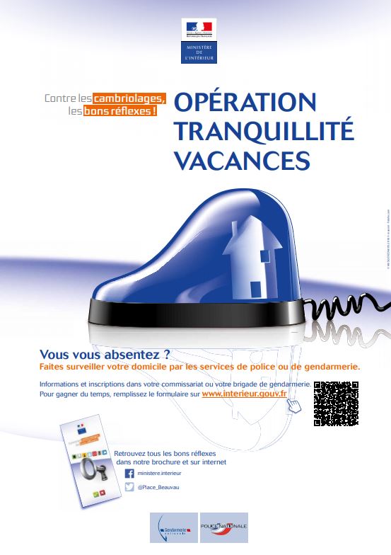 Opération Tranquillite Vacances